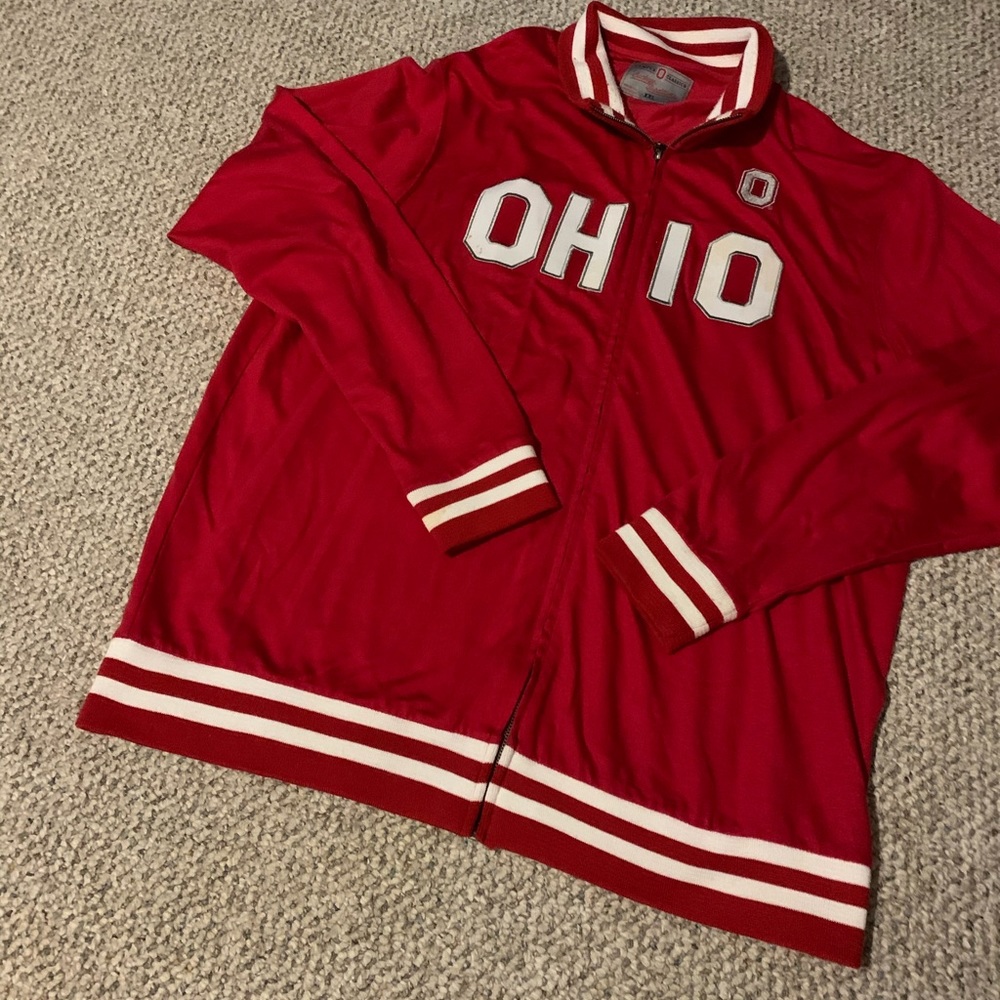 Ohio state track jacket